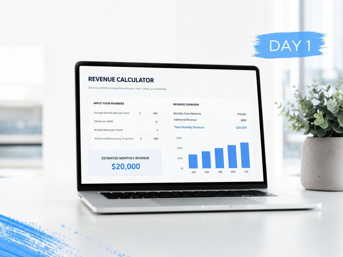 Day 1 — Your Clinical Revenue Number