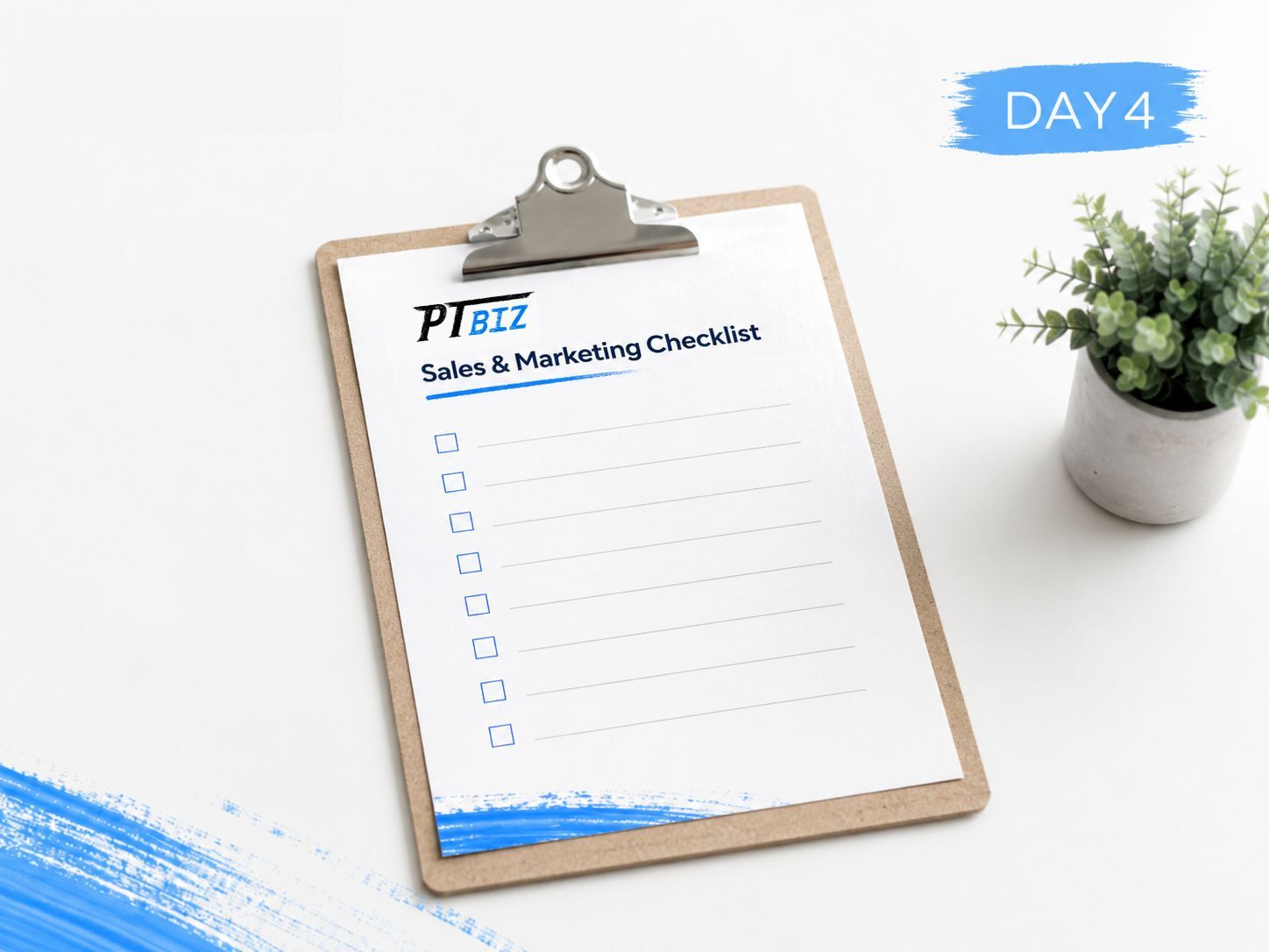 Day 4 — Sales & Marketing Checklist